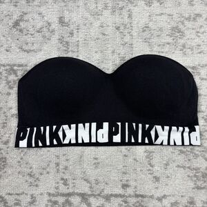 Victoria’s Secret PINK Cool & Comfy Bandeau Sexy Logo Strapless Size Medium